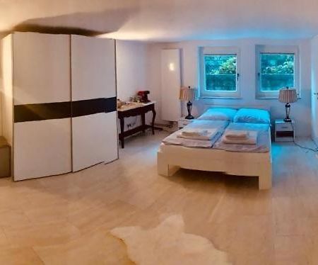 Souterrain Zimmer Mit Separatem Eingang Und Bad Дюссельдорф Экстерьер фото