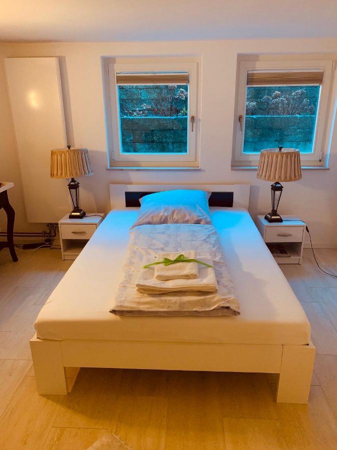 Souterrain Zimmer Mit Separatem Eingang Und Bad Дюссельдорф Экстерьер фото